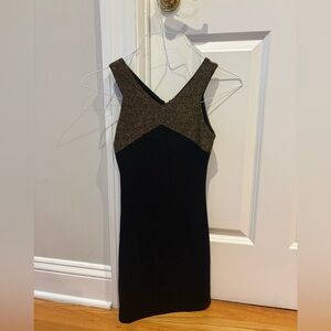 Sally Miller Black and Gold Kids Dress